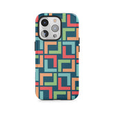 Retro blokų labirintas