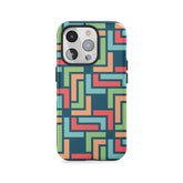 Spalvų plytų dėlionė