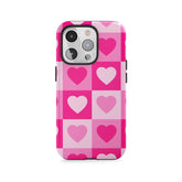 Rožinės širdies šaškės