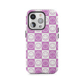 Violetinė emoji matrica